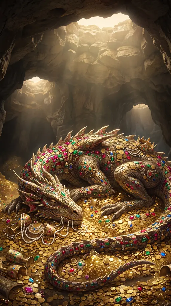 Aurelius the Bejewelled Dragon